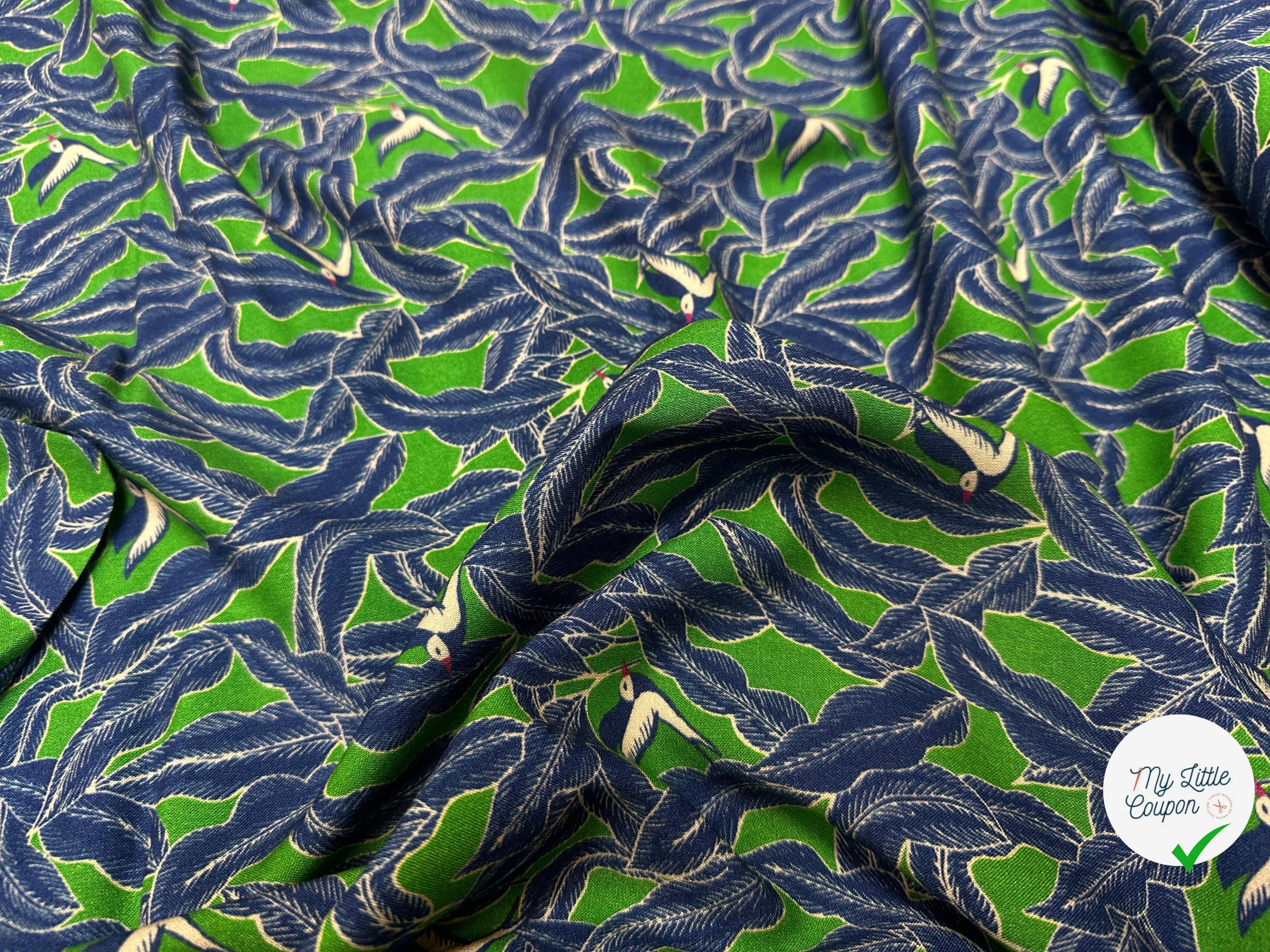 VISCOSE ELVIRE VERT / INDIGO 3UNUM Y3X 150 - My Little Coupon