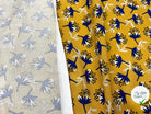 VISCOSE ÉTÉ EN PROVENCE FOND OCRE - My Little Coupon - tissu - coudre
