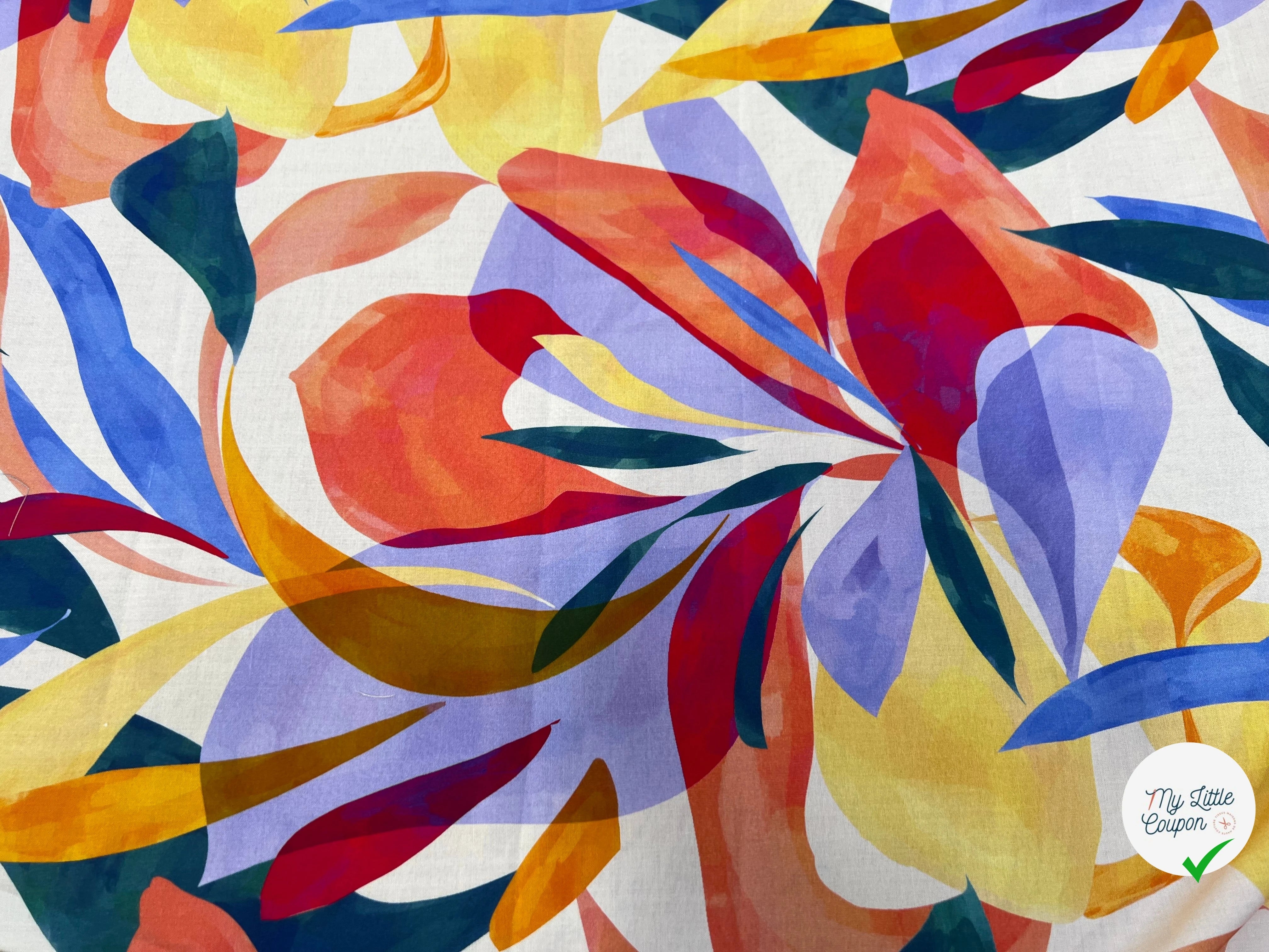 VISCOSE ETERNELLE MULTICO 140 CM - My Little Coupon