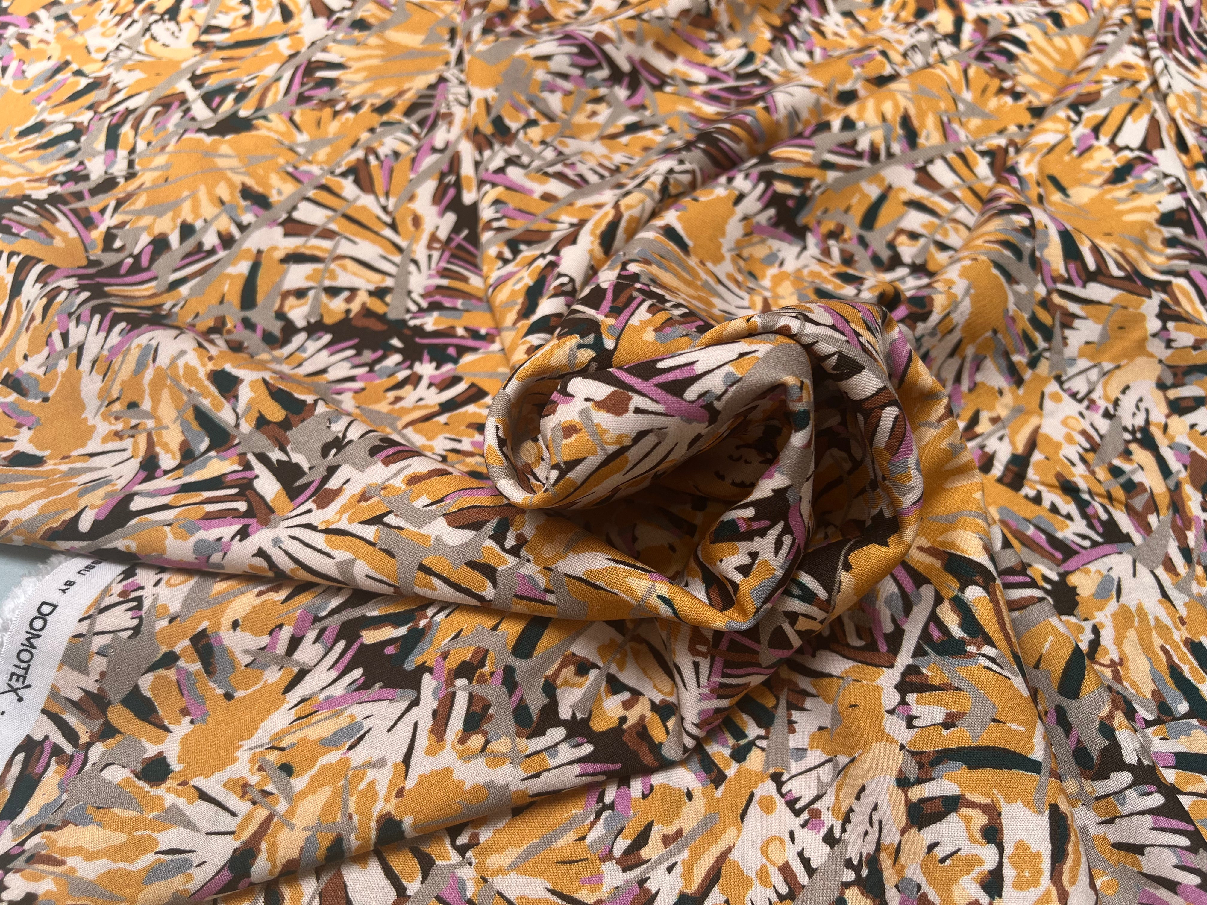 VISCOSE FIZIA JAUNE / TAUPE - My Little Coupon