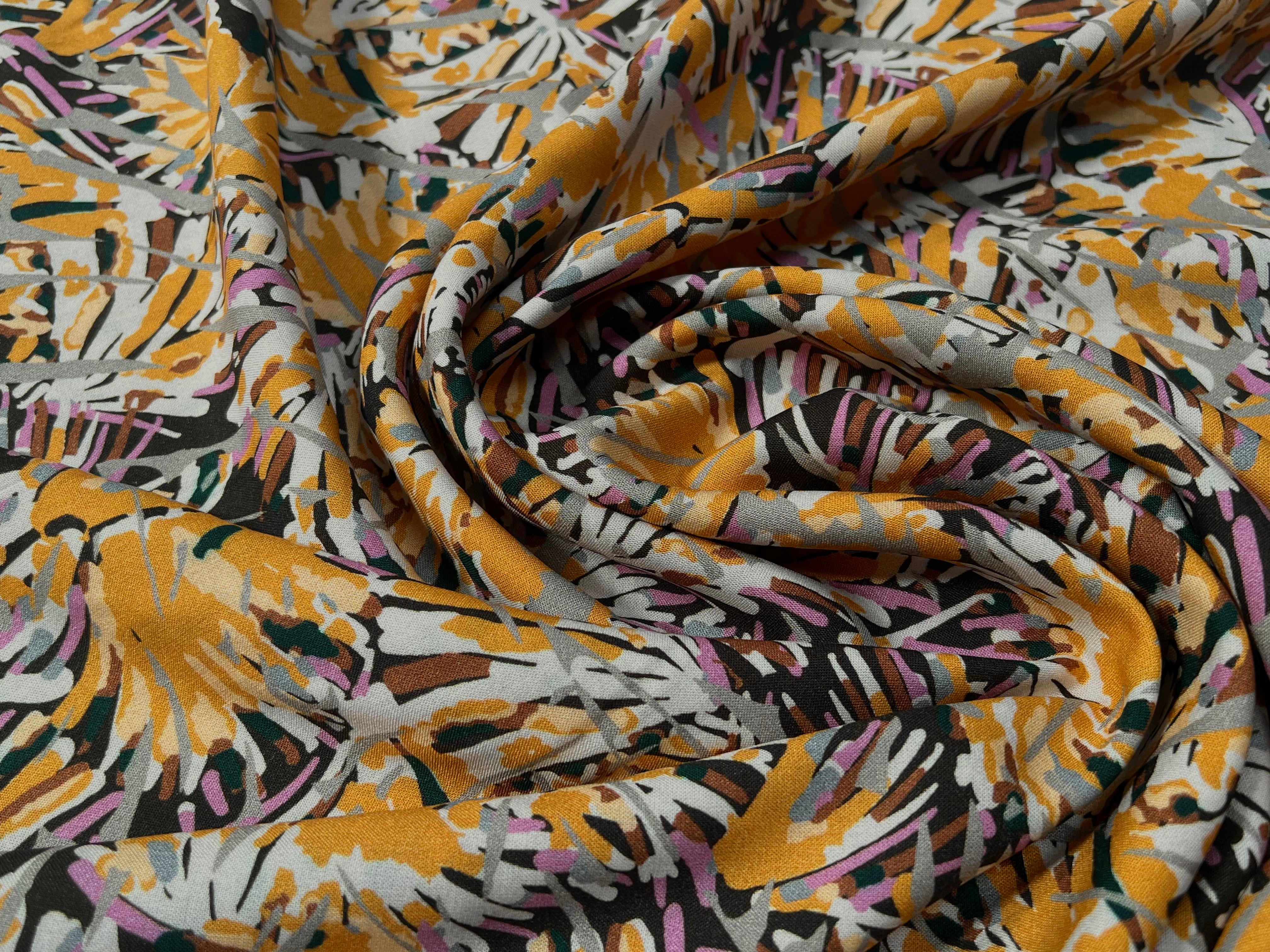 VISCOSE FIZIA JAUNE / TAUPE - My Little Coupon
