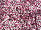 VISCOSE FLEURETTES ROSE 140 CM - My Little Coupon