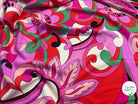 VISCOSE FLEURS RÉTRO VERT - My Little Coupon