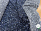 VISCOSE FLUIDE FLORAUX BLEU PREMIUM - My Little Coupon