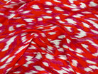 VISCOSE FLUIDE  ORANGE TACHES BLANCHES - My Little Coupon