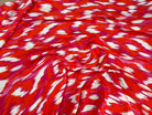 VISCOSE FLUIDE  ORANGE TACHES BLANCHES - My Little Coupon
