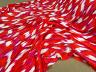 VISCOSE FLUIDE  ORANGE TACHES BLANCHES - My Little Coupon