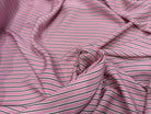 VISCOSE FLUIDE RAYON TWILL PRINTED ROSE PALE - My Little Coupon