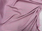 VISCOSE FLUIDE RAYON TWILL PRINTED ROSE PALE - My Little Coupon