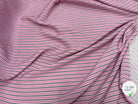 VISCOSE FLUIDE RAYON TWILL PRINTED ROSE PALE - My Little Coupon