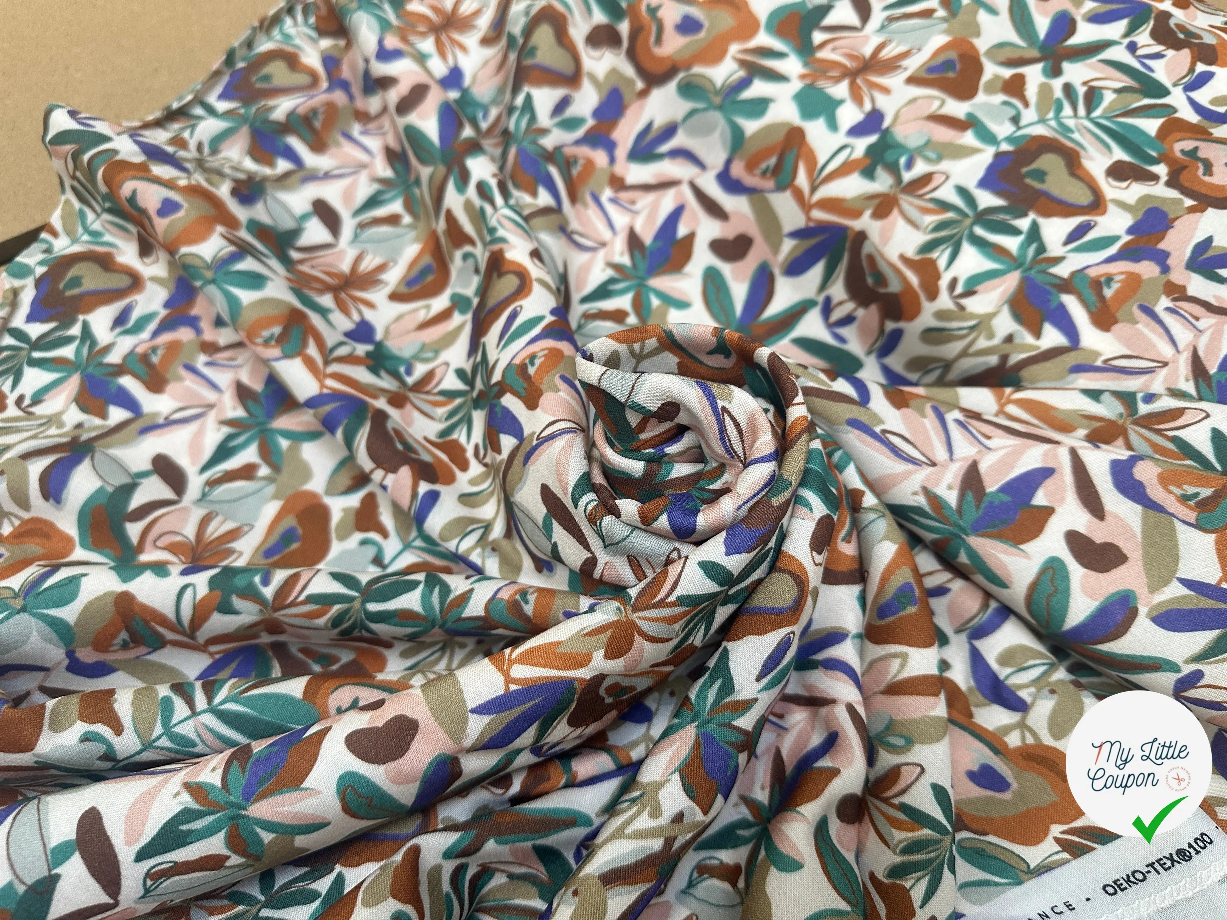 VISCOSE GAIA SAPIN / MARRON - My Little Coupon