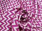 VISCOSE GÉOMÉTRIE CHIC ROSE MLC INTERN