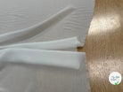VISCOSE GEORGETTE HEAVY PFD FLUIDE BLANC - My Little Coupon