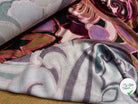 VISCOSE GRAND MOTIF ABSTRAIT LÉGÈREMENT SATINÉ - My Little Coupon