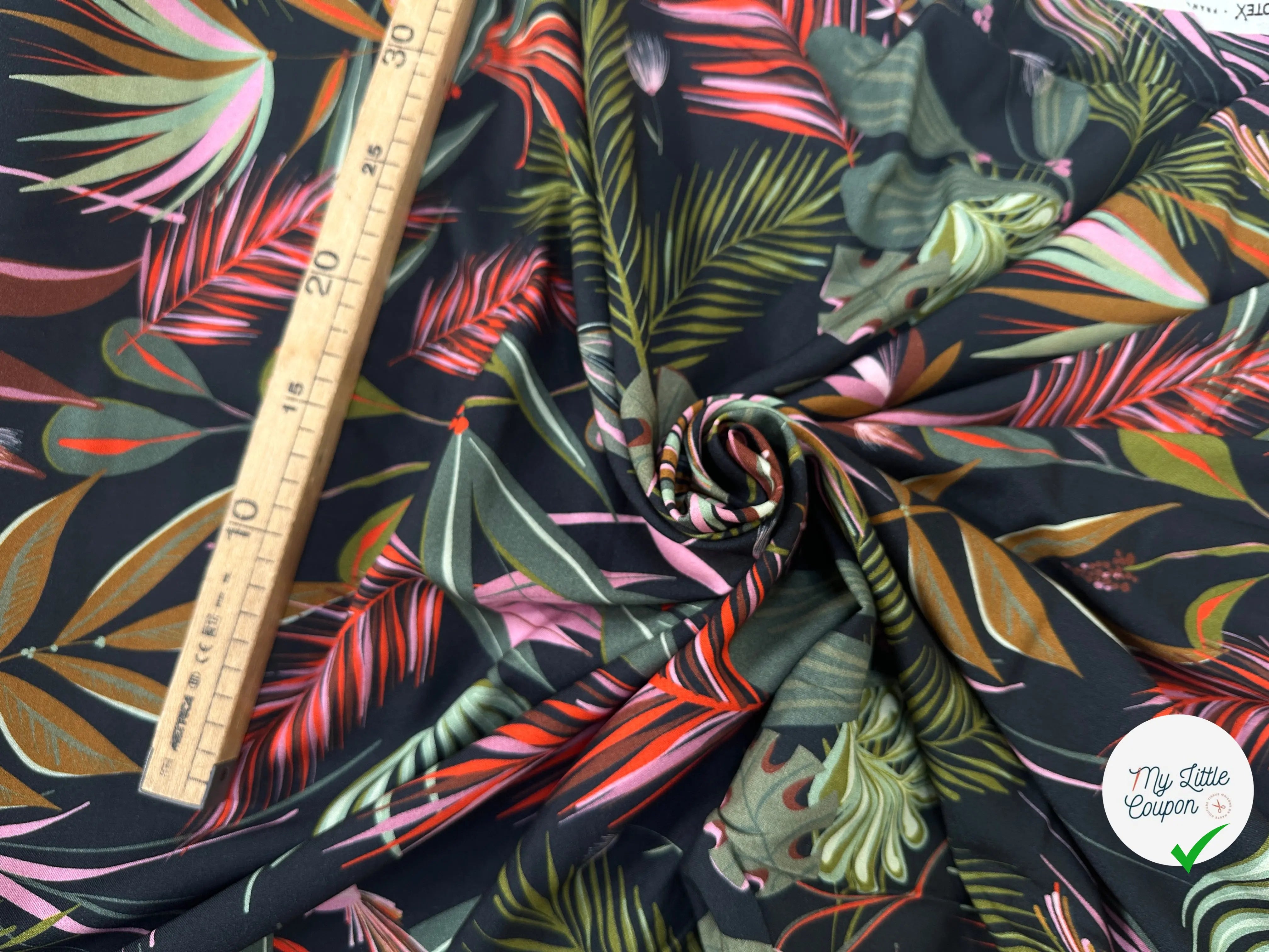 VISCOSE GULFSTREAM NOIR / MULTICO - My Little Coupon