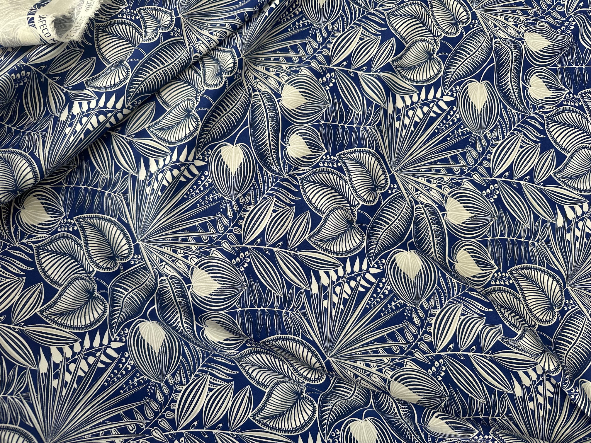 VISCOSE HEVEA BLEU OEKO-TEX - My Little Coupon