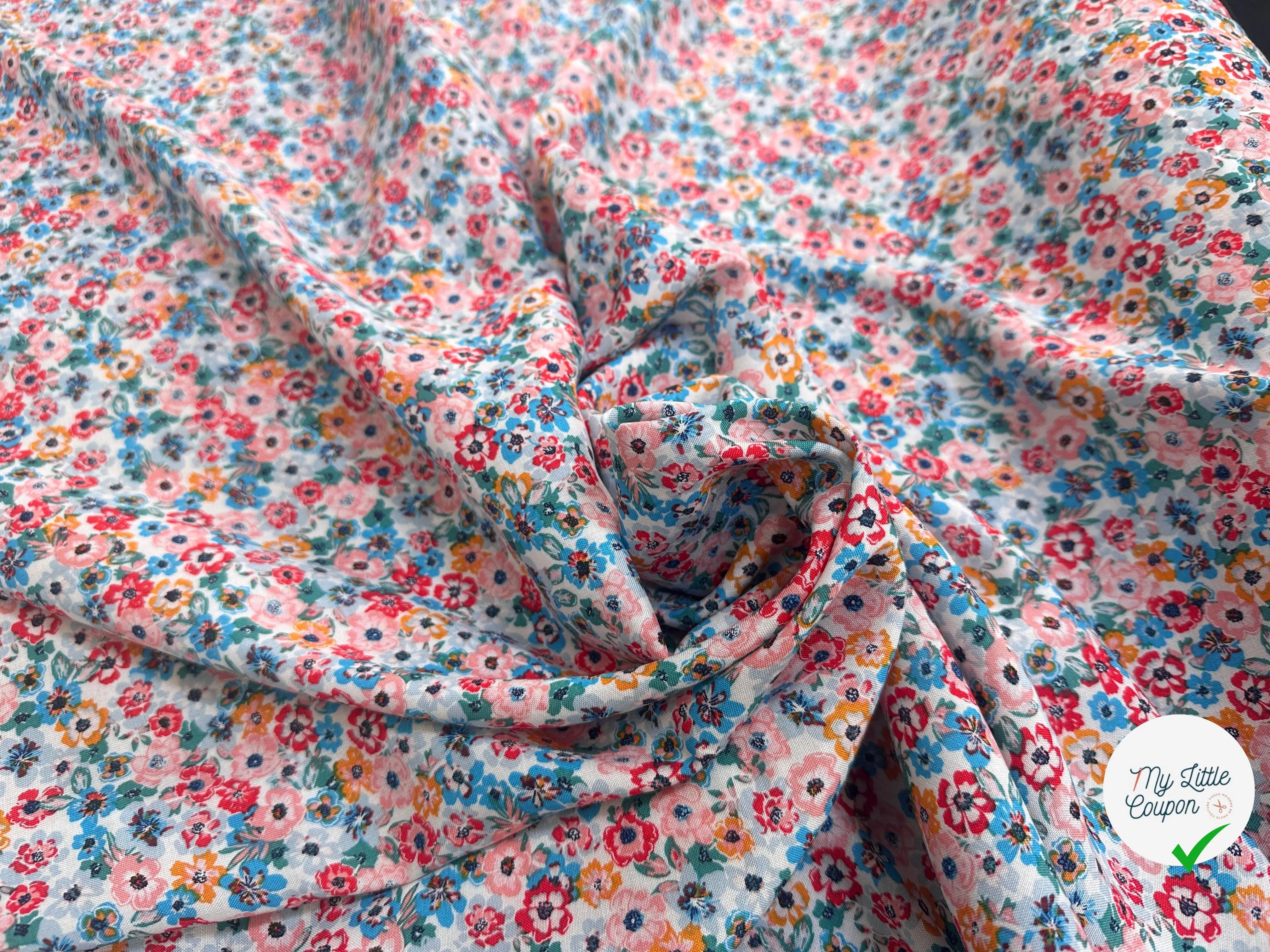 VISCOSE  IDYLLE CIEL OEKO-TEX - My Little Coupon