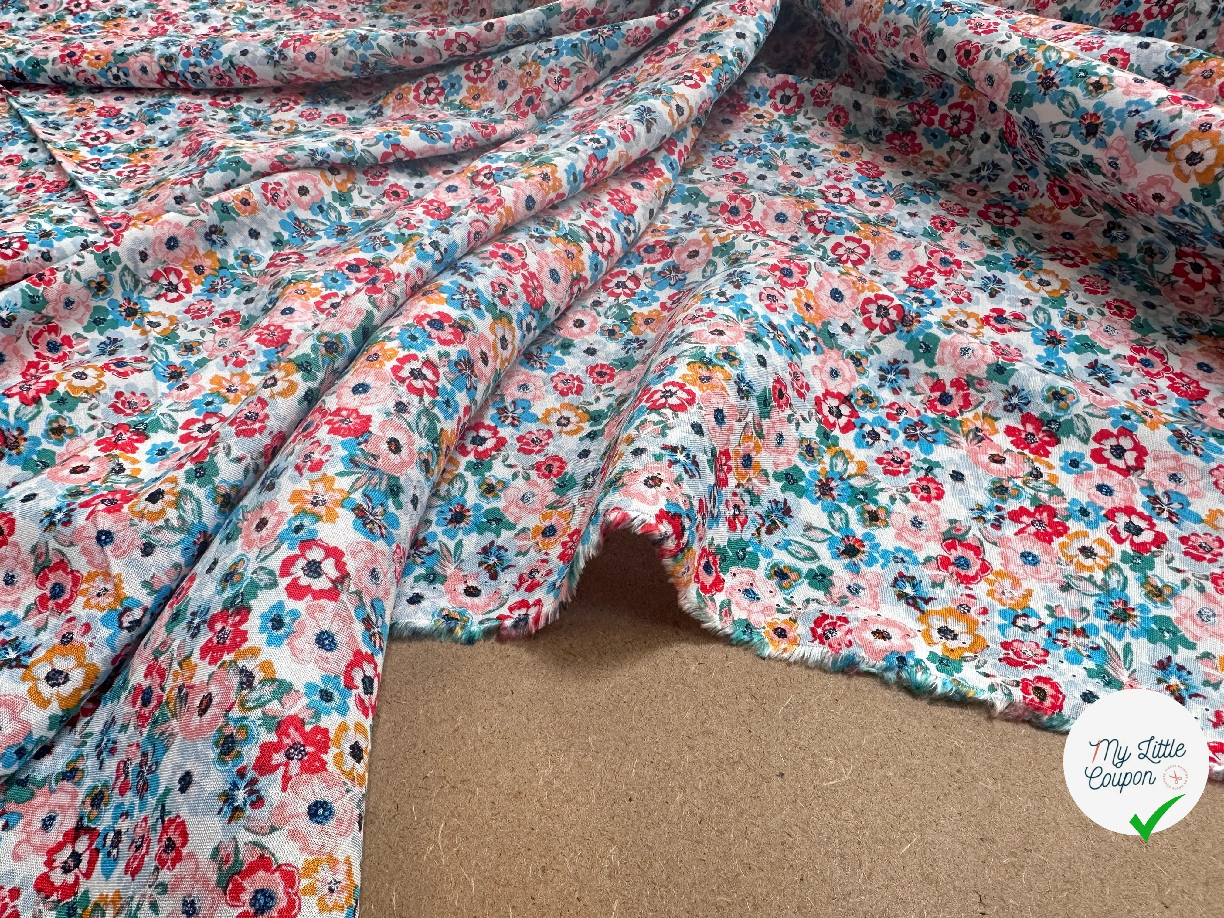 VISCOSE  IDYLLE CIEL OEKO-TEX - My Little Coupon