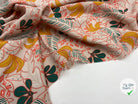 VISCOSE IMPRIMÉE FEUILLES DE BANANIER - My Little Coupon - tissu - coudre