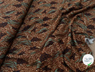 VISCOSE KALLIS MARRON / BLEU - My Little Coupon