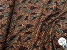 VISCOSE KALLIS MARRON / BLEU - My Little Coupon