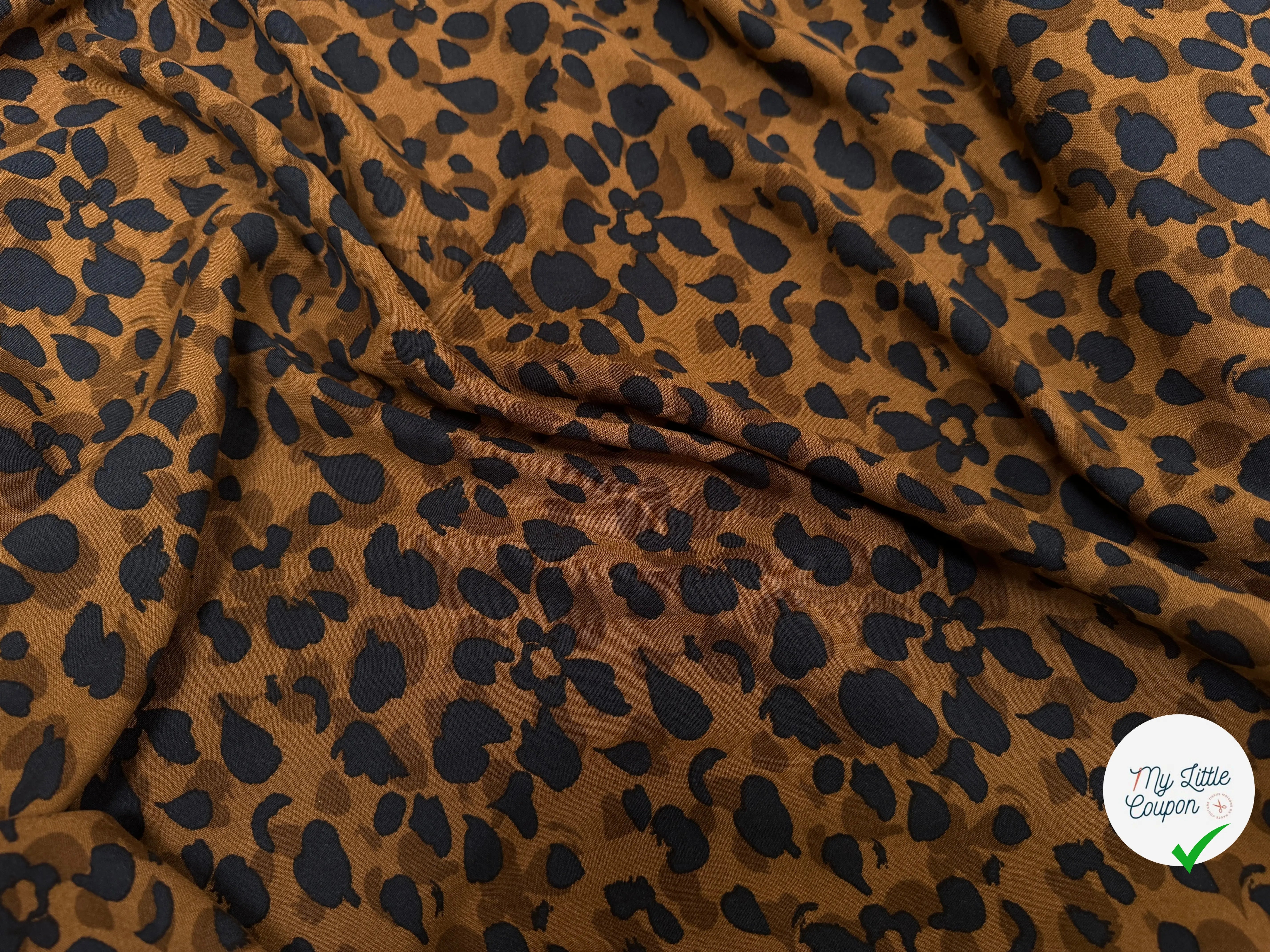 VISCOSE KODKOD MARRON / NOIR 1B Y1 150 - My Little Coupon