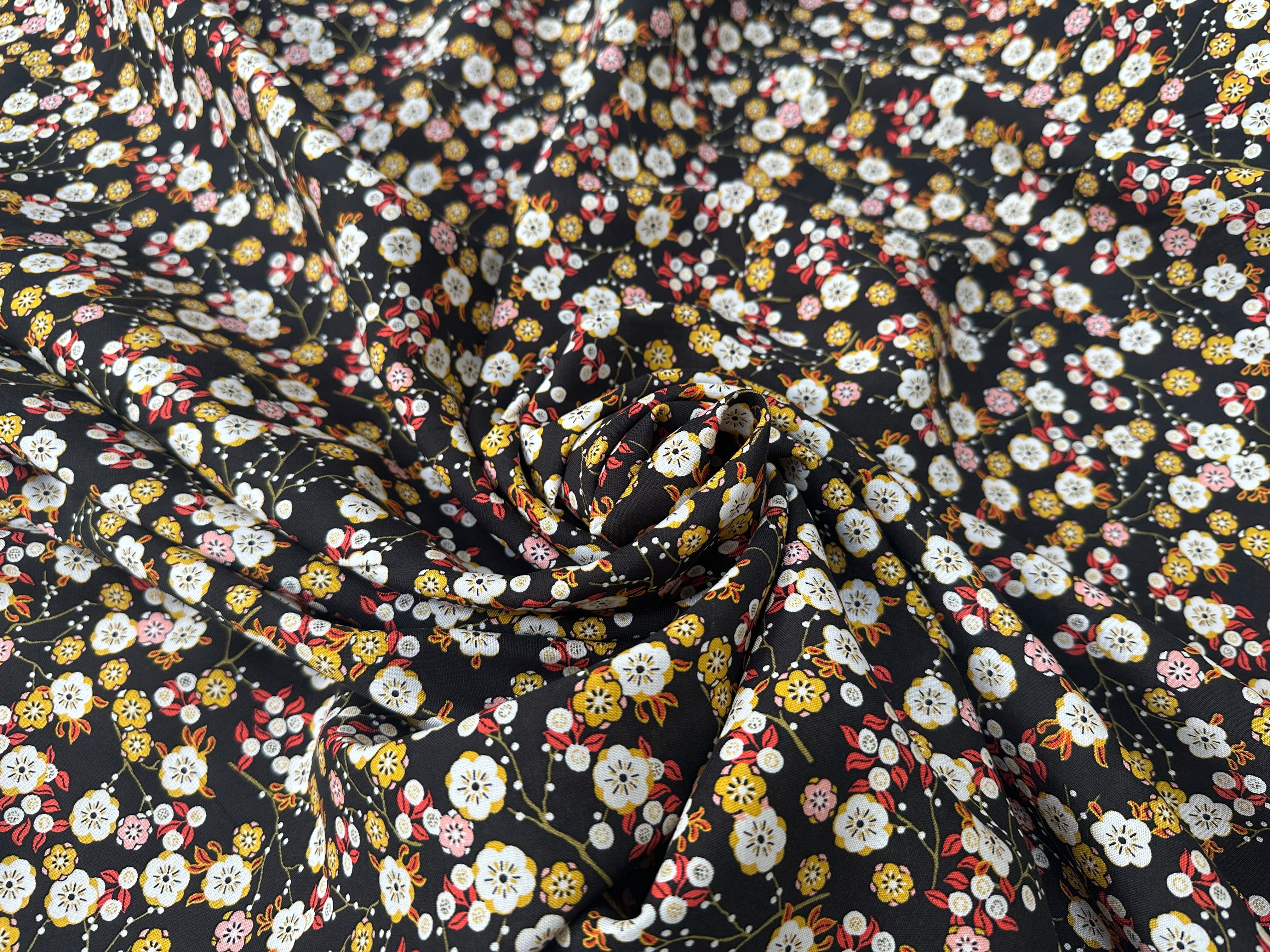 VISCOSE KOHANA NOIR OEKO-TEX - My Little Coupon