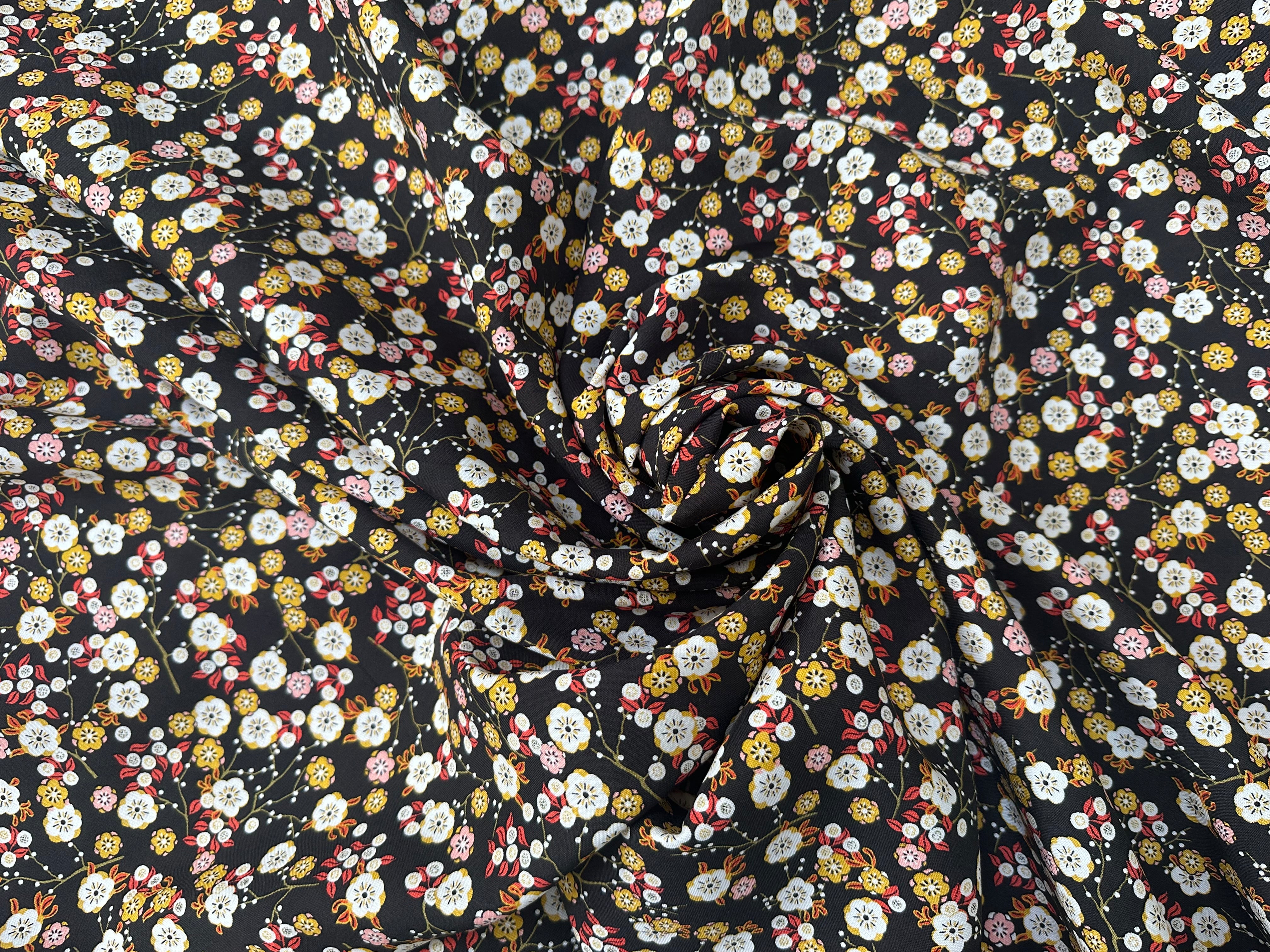 VISCOSE KOHANA NOIR OEKO-TEX - My Little Coupon