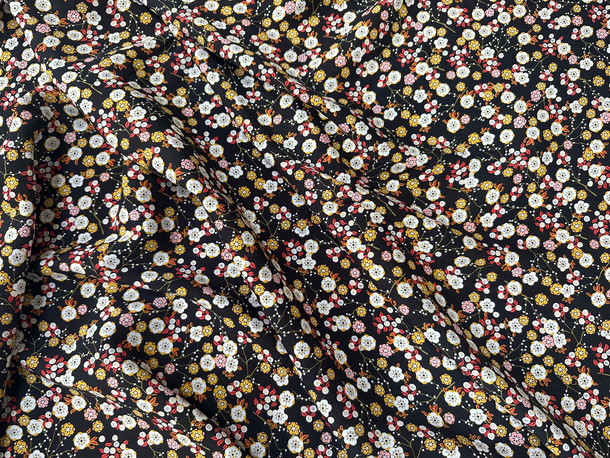 VISCOSE KOHANA NOIR OEKO-TEX - My Little Coupon