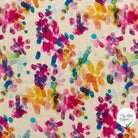 VISCOSE LIN FLOWERS 3 - My Little Coupon