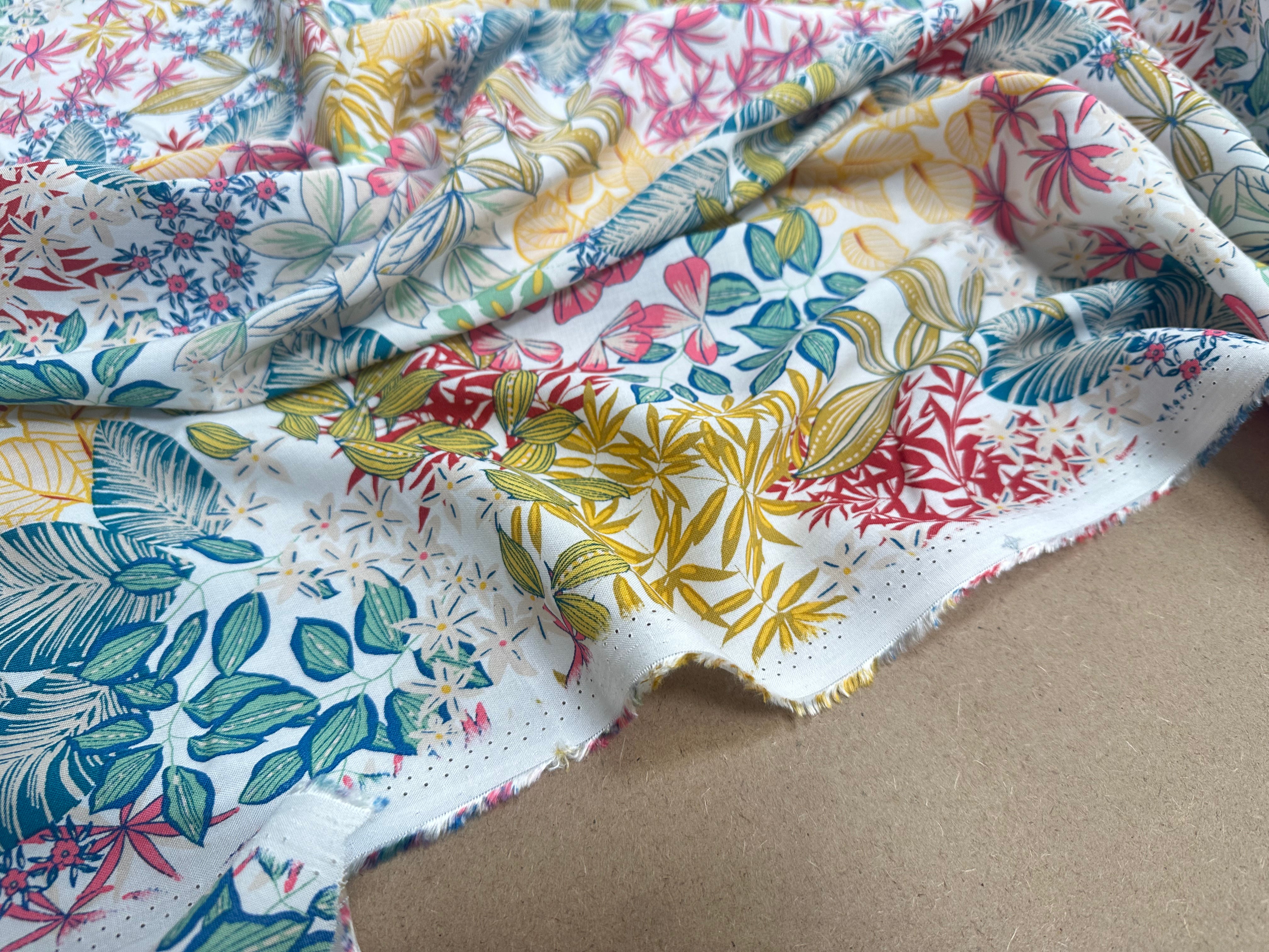 VISCOSE MAELLE BLANC OEKO-TEX - My Little Coupon