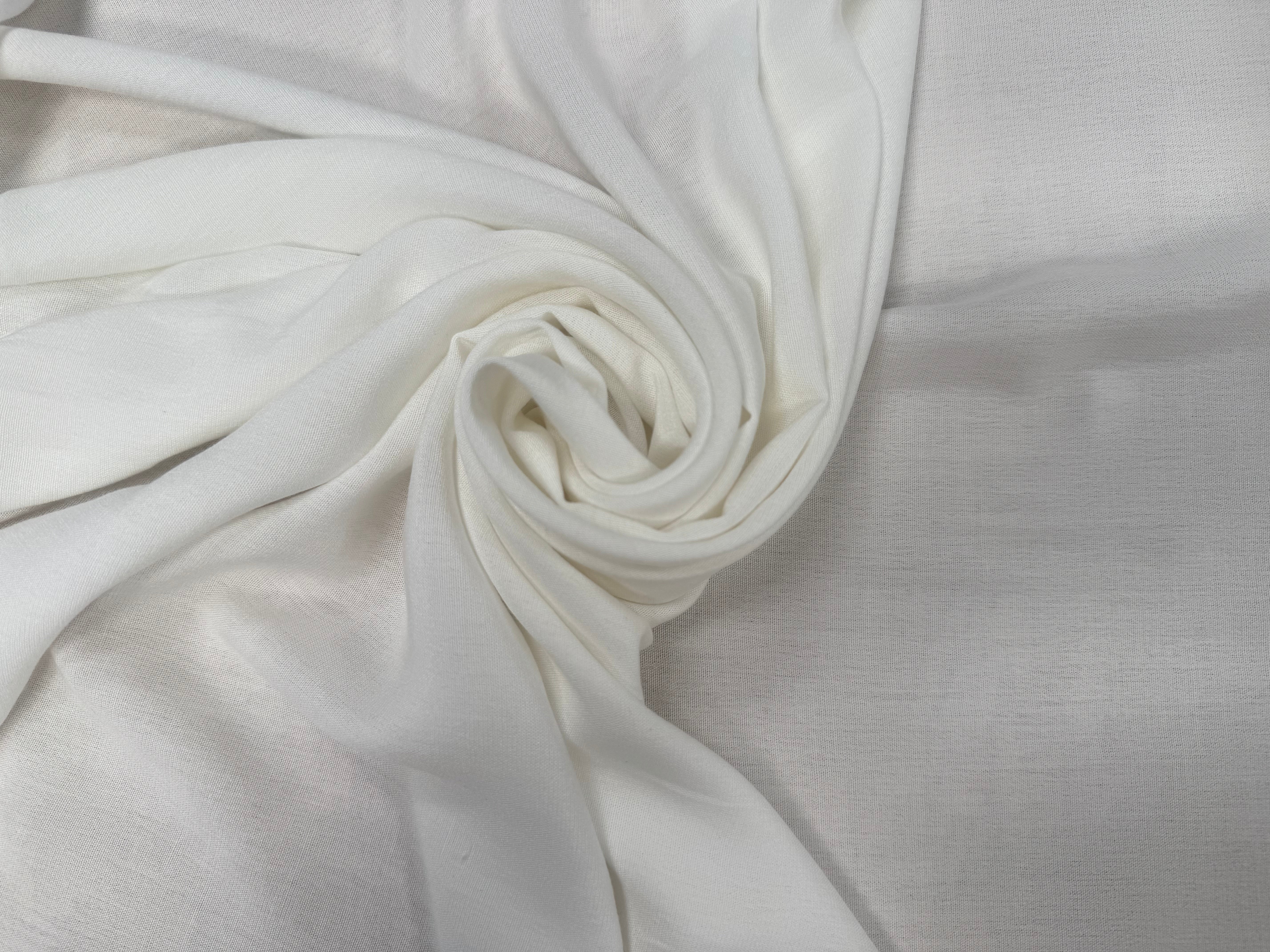 VISCOSE MI LOUDRE BLANC CASSÉ SUBLIME TOMBÉ - My Little Coupon