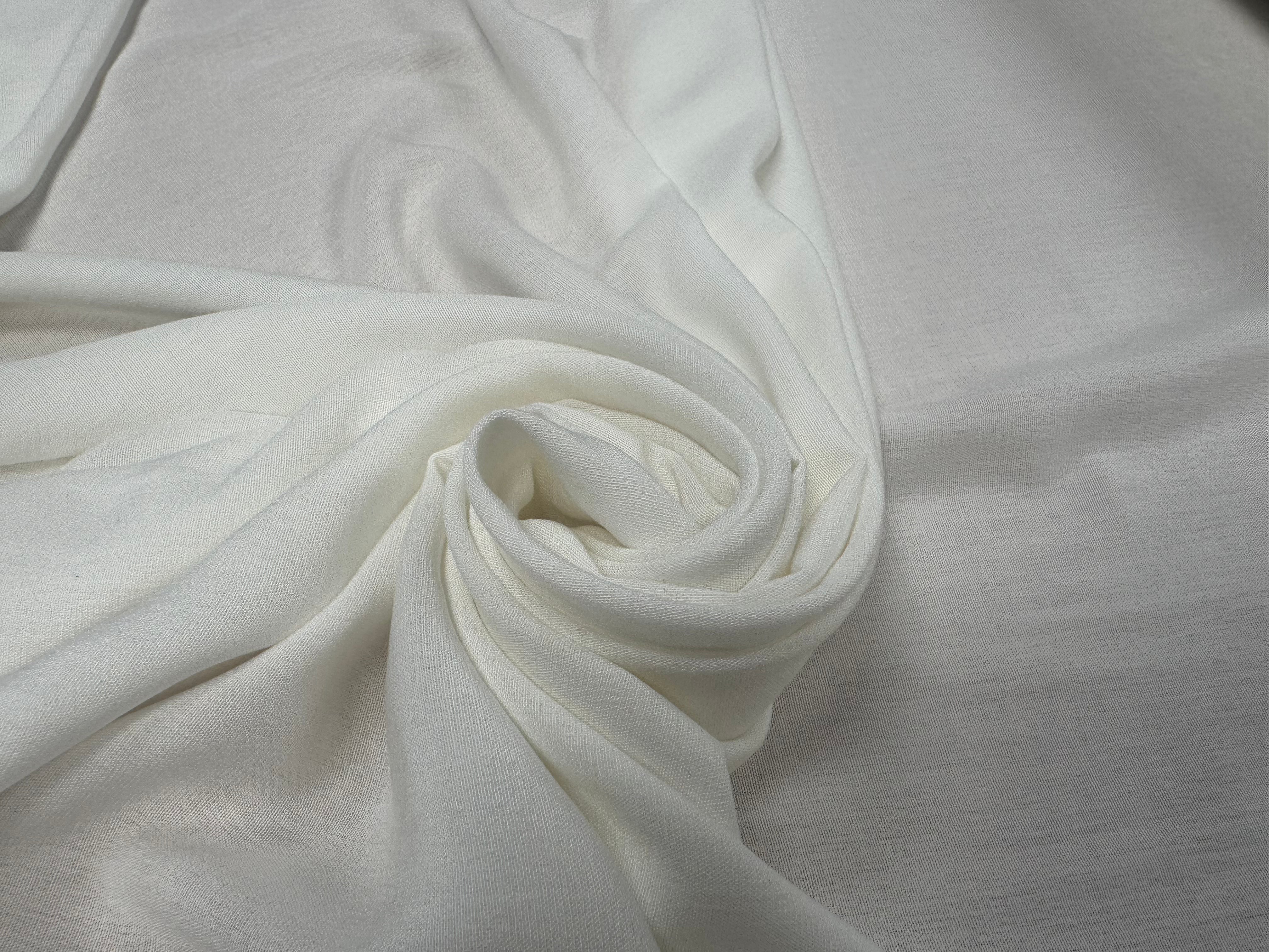 VISCOSE MI LOUDRE BLANC CASSÉ SUBLIME TOMBÉ - My Little Coupon