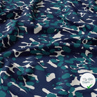 VISCOSE MOWALI BLANC / INDIGO - My Little Coupon