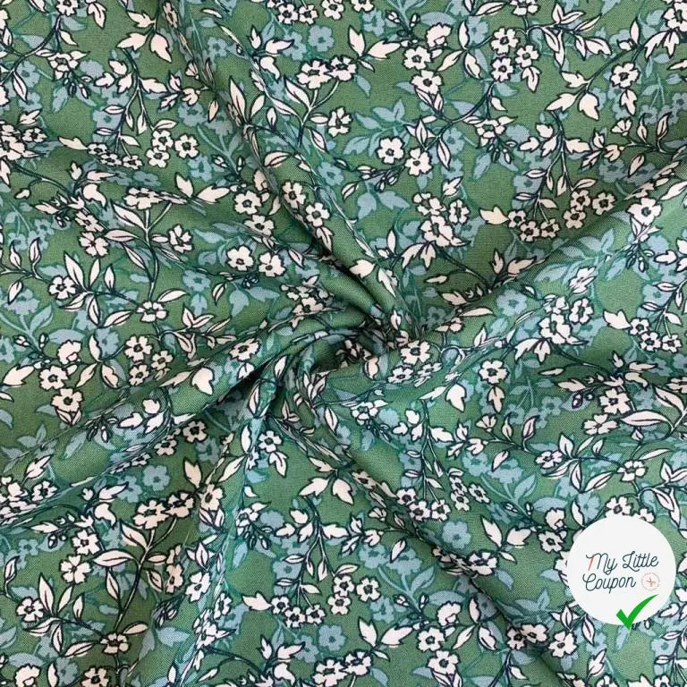 VISCOSE MUMBAI CACTUS / BLANC 2B Y5X 150 - My Little Coupon