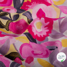 VISCOSE NYLON OTTOMAN FLOWERS - My Little Coupon