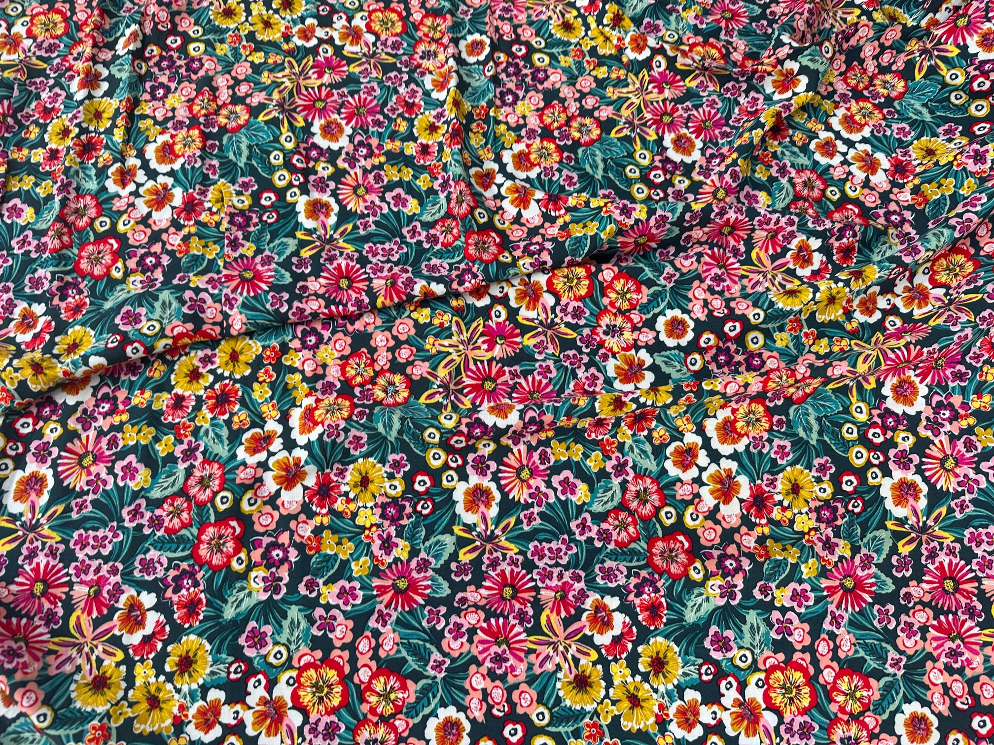 VISCOSE ORPHEE EMERAUDE OEKO-TEX - My Little Coupon