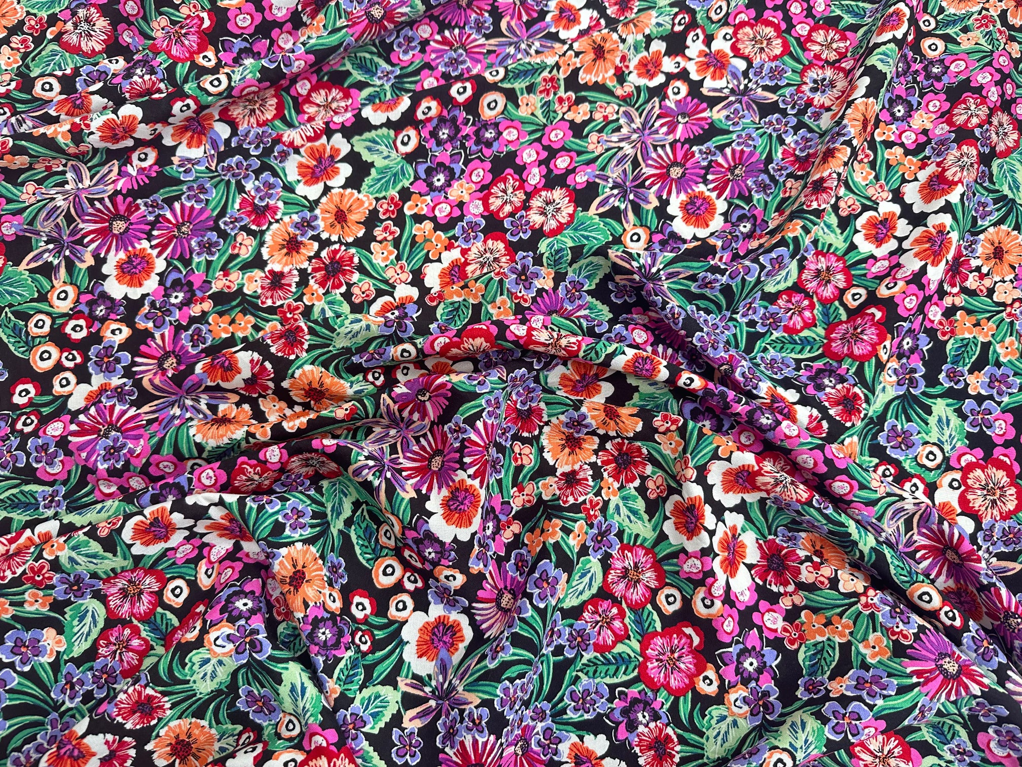 VISCOSE ORPHEE VIOLET OEKO-TEX - My Little Coupon