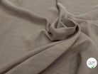 VISCOSE PEAU DE PECHE FLUIDE BEIGE FONCÉ - My Little Coupon