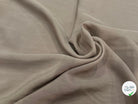 VISCOSE PEAU DE PECHE FLUIDE BEIGE FONCÉ - My Little Coupon