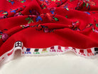 VISCOSE ROUGE DE FLEURS SUPERBE - My Little Coupon