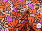 VISCOSE SANDRINE MARRON / ORANGE - My Little Coupon