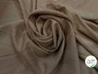 VISCOSE SATINÉE STRETCH ULTRA DOUX UNI SABLE - My Little Coupon