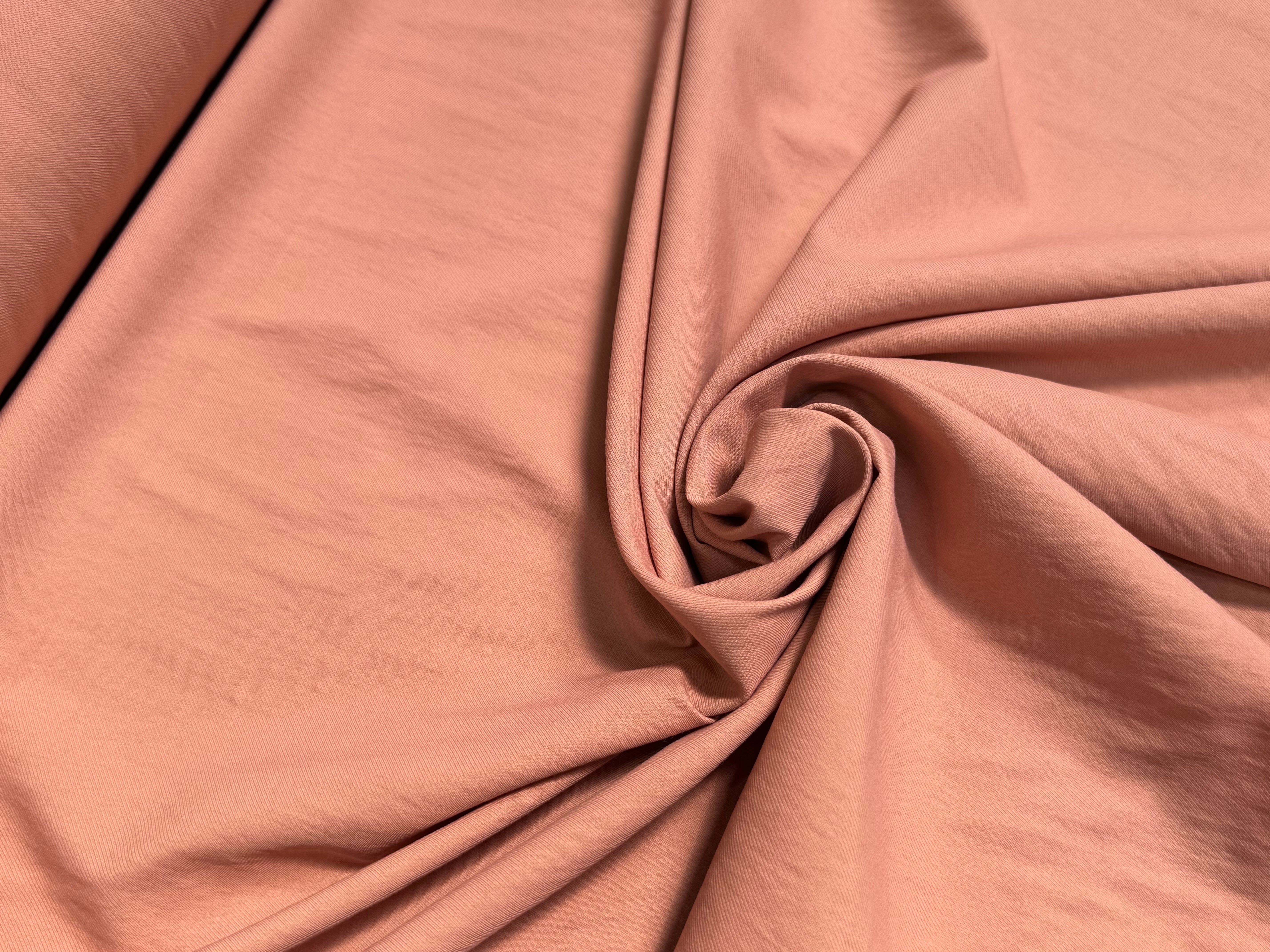 VISCOSE SERGÉE 34% COTON PECHE - My Little Coupon