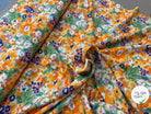 VISCOSE SILENE ECRU / ORANGE - My Little Coupon