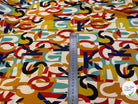 VISCOSE STRETCH IMPRIMÉ ALPHABET MULTICOLORES FANTASY - My Little Coupon