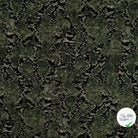 Viscose stretch imprimée serpent kaki - vue à plat