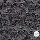 Viscose stretch imprimée serpent noir - vue à plat
