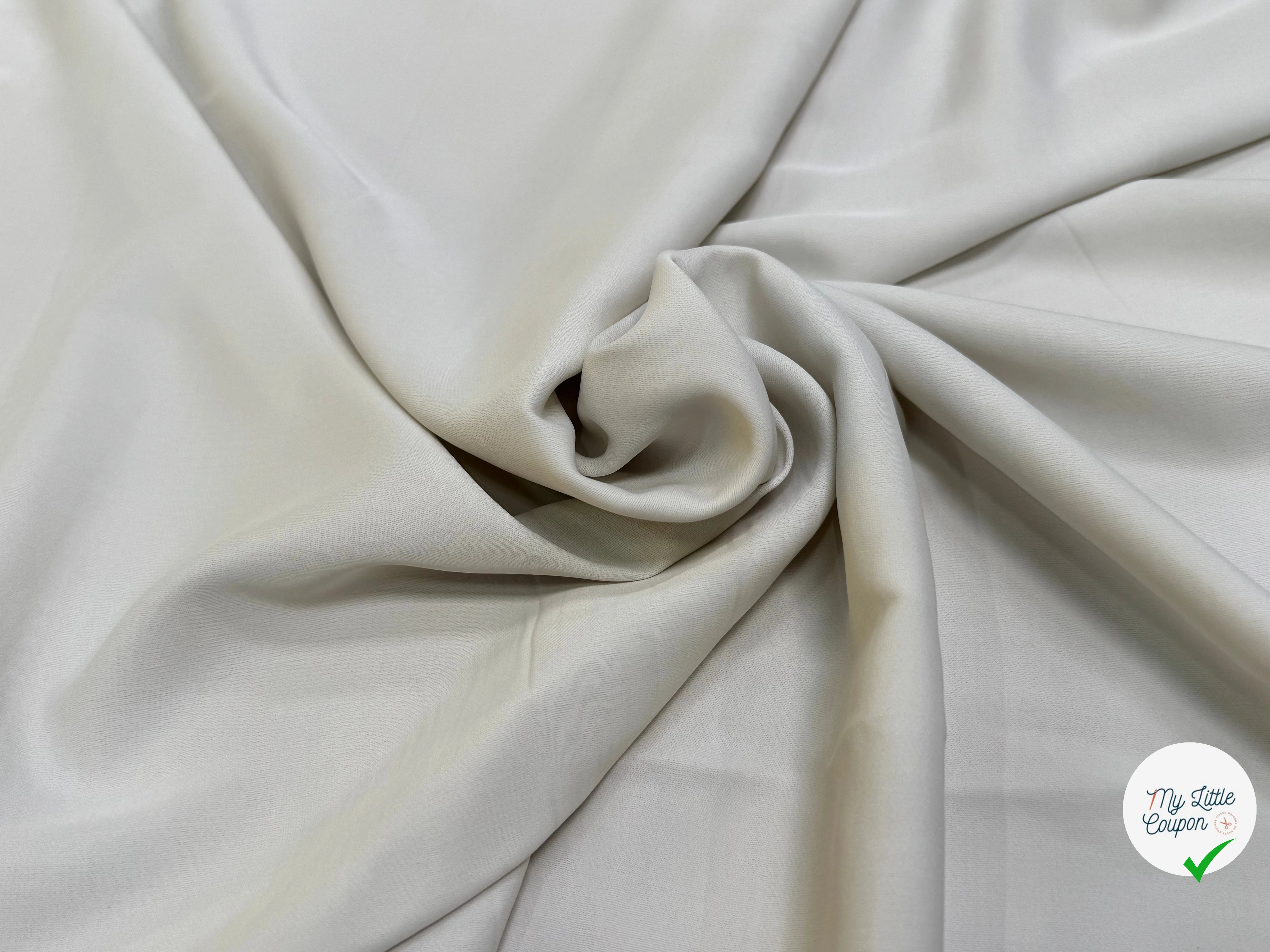VISCOSE STRETCH ULTRA DOUCE TOUCHÉ PEACHSKIN CLAY - My Little Coupon