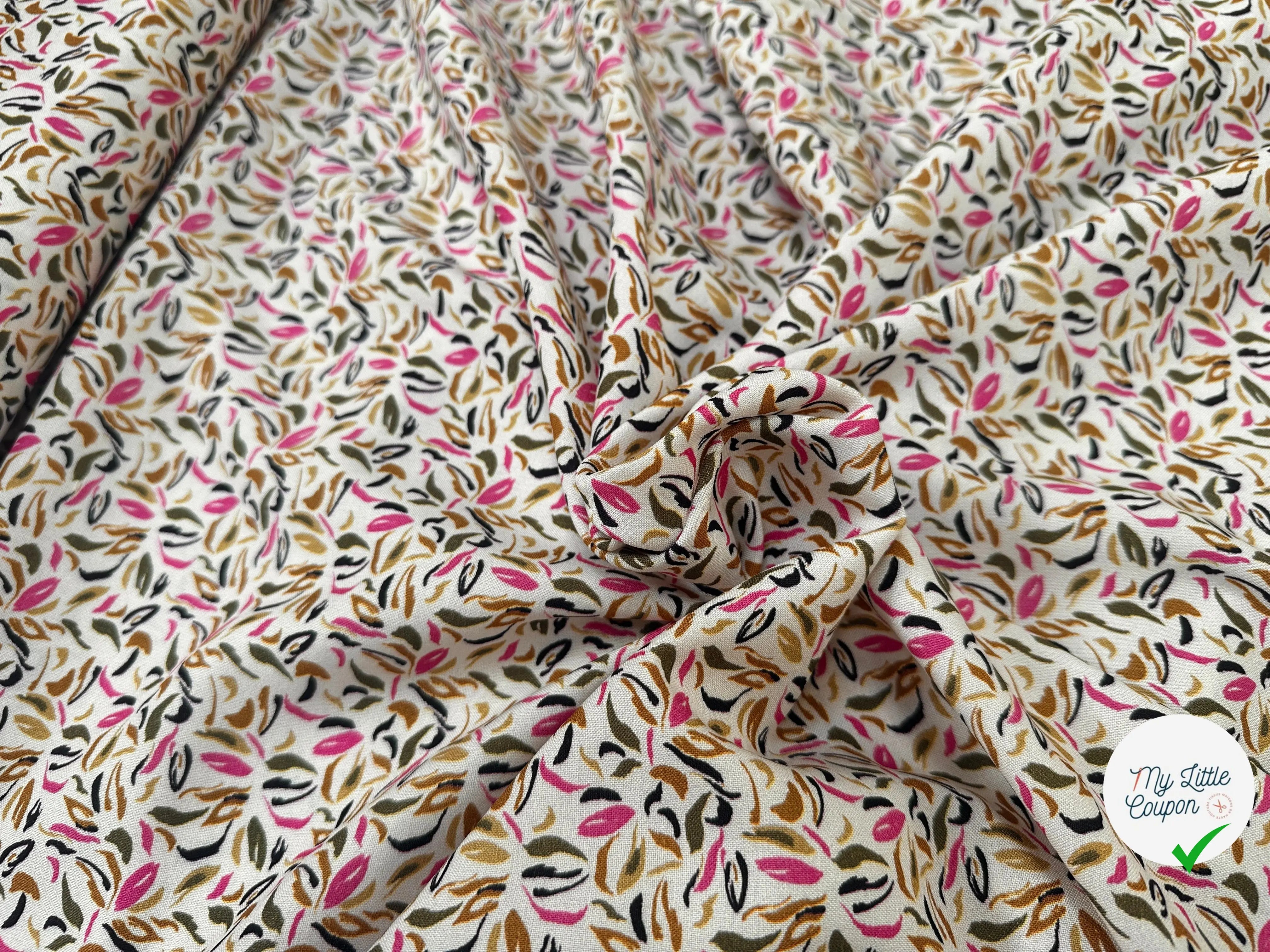 VISCOSE TEREZA ECRU / ROSE 1UNUM D7X 150 - My Little Coupon